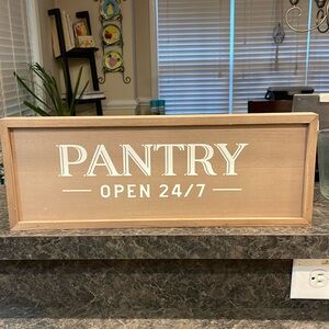 Pantry Sign